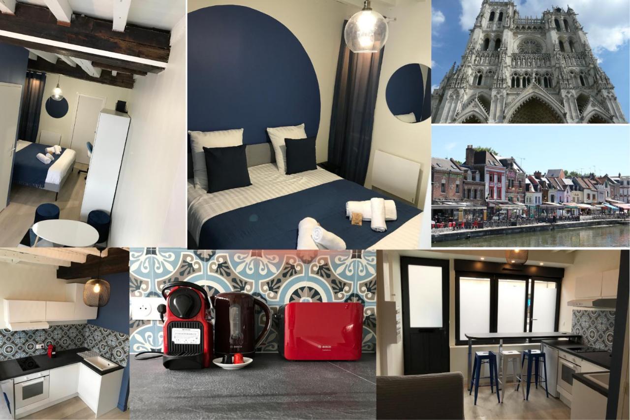 La WAIDE Beau studio centre ville WIFI NETFLIX tout équipé Amiens Extérieur photo