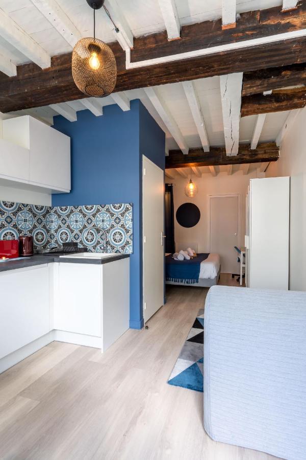 La WAIDE Beau studio centre ville WIFI NETFLIX tout équipé Amiens Extérieur photo
